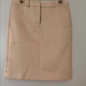 J. Crew Tan Pencil Skirt